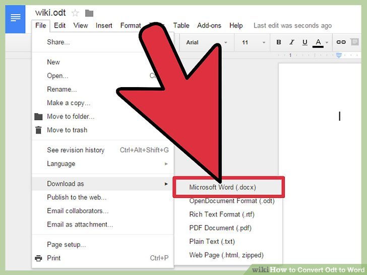 Convert Odt To Microsoft Word